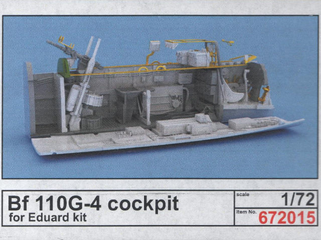 Eduard Brassin - Bf 110G-4 cockpit