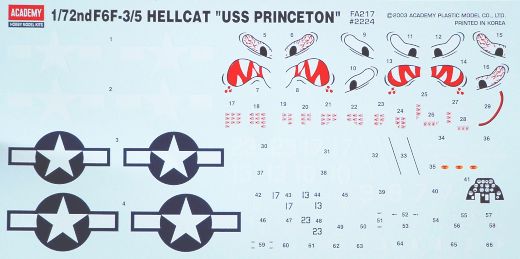 Academy - Grumman F6F-3/5 Hellcat