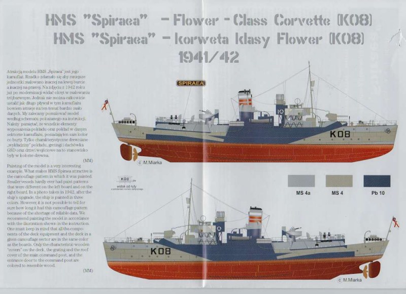 Mirage Hobby - HMS Spiraea