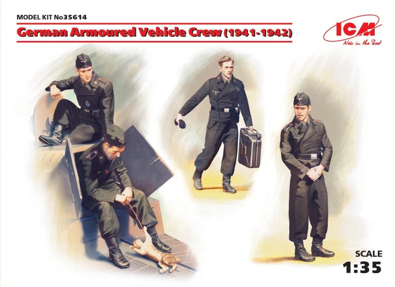 ICM - German Armoured Vehicle Crew (1941-1942)