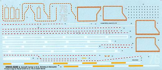 Revell - USS Ronald Reagan (CVN-76)