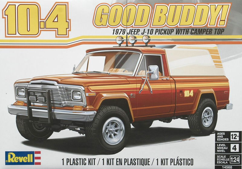Revell - ´79 Jeep J-10 Pickup with camper