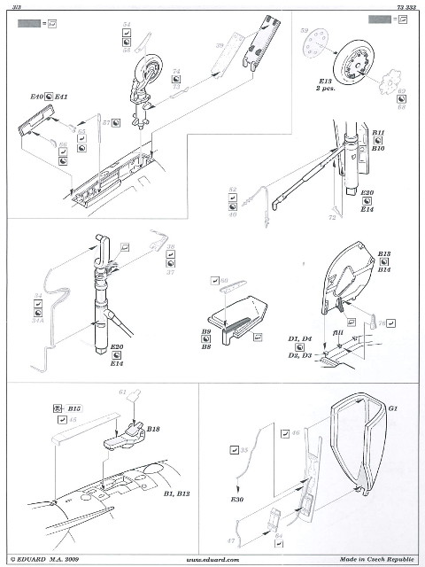 Eduard Ätzteile - BAC Lightning F.6/F.2A