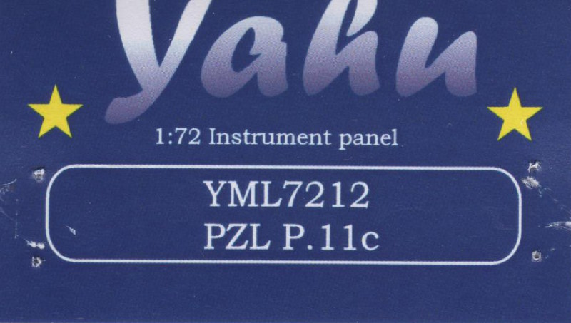 Yahu Models - PZL P.11c