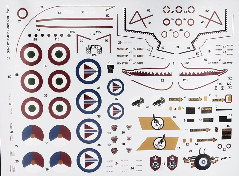 Special Hobby - F-86K Sabre Dog Dutch, Italian & Norwegian