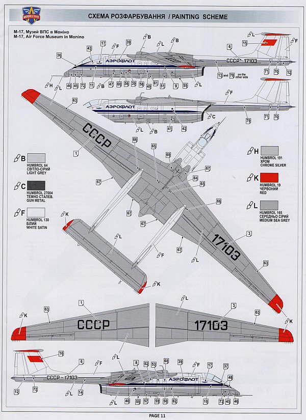 Modelsvit - M-17