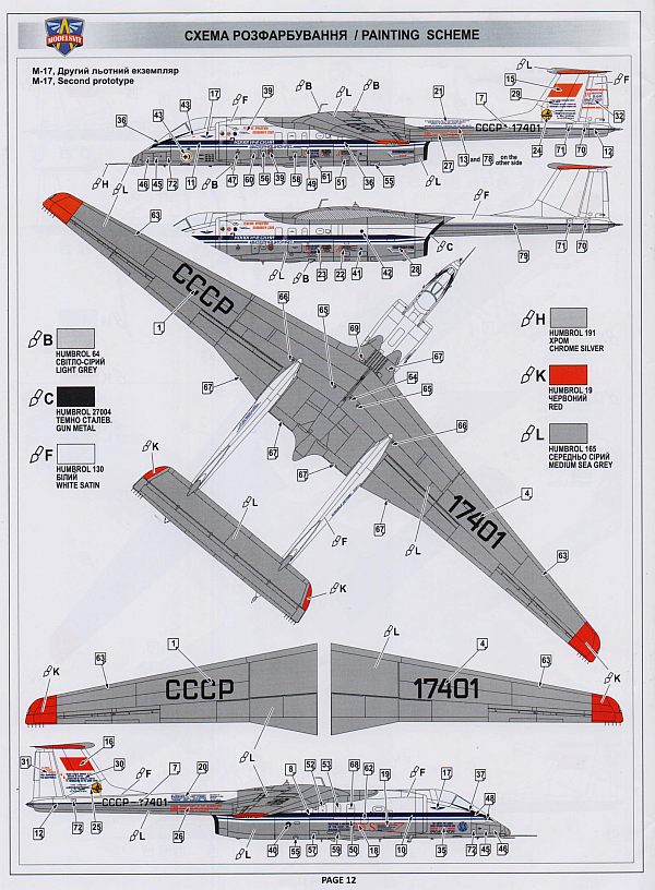 Modelsvit - M-17