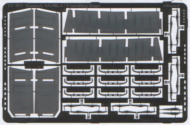 Eduard Ätzteile - Gannet AS.Mk. 1/4 landing flaps