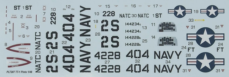 Planet Models - TT-1 Pinto ‘US NAVY Trainer’