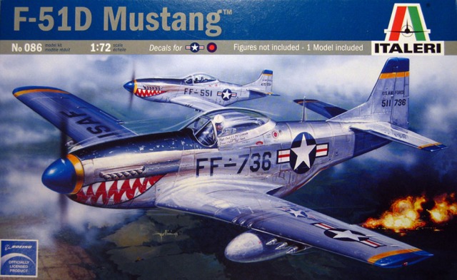 Italeri - F-51D Mustang