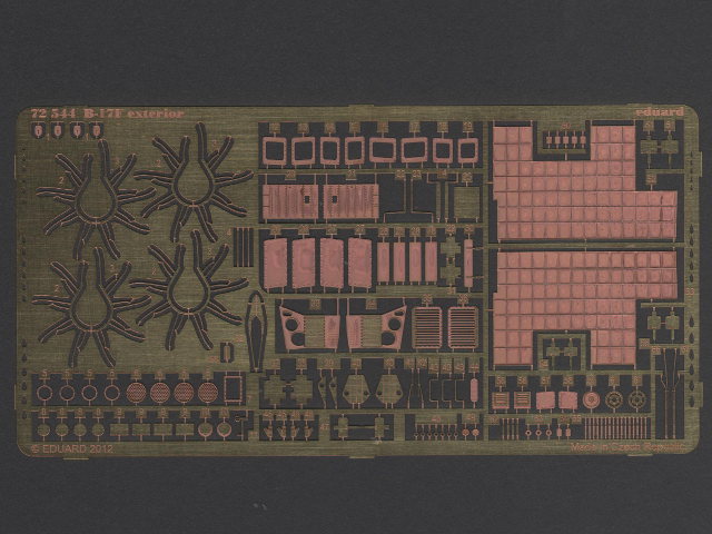 Eduard Ätzteile - B-17F exterior