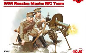 WWI Russian Maxim MG Team