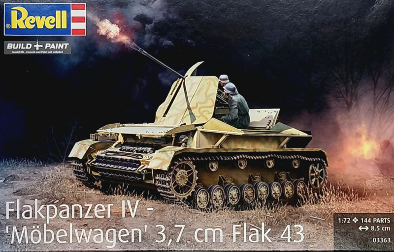 Revell - Flakpanzer IV Möbelwagen 3,7 cm Flak 43