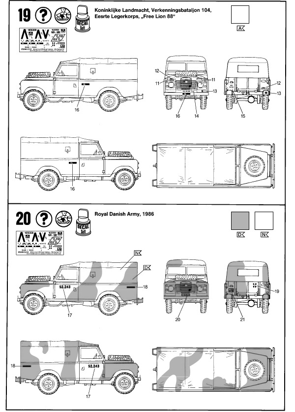 Revell - British 4x4 Off-Road Vehicle Series III (109'' /LWB)