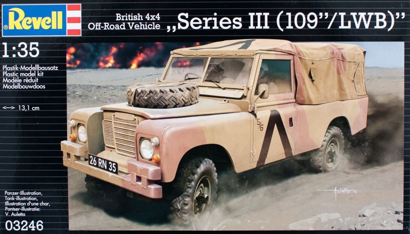 Revell - British 4x4 Off-Road Vehicle Series III (109'' /LWB)