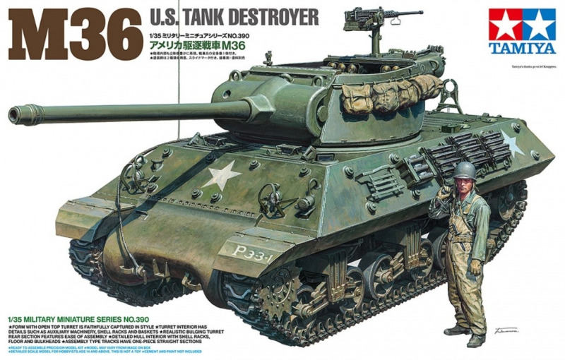 Tamiya - M36 U.S. Tank Destroyer