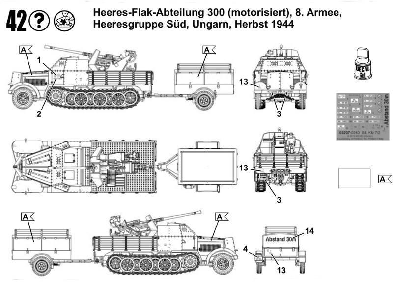 Revell - Sd. Kfz. 7/2