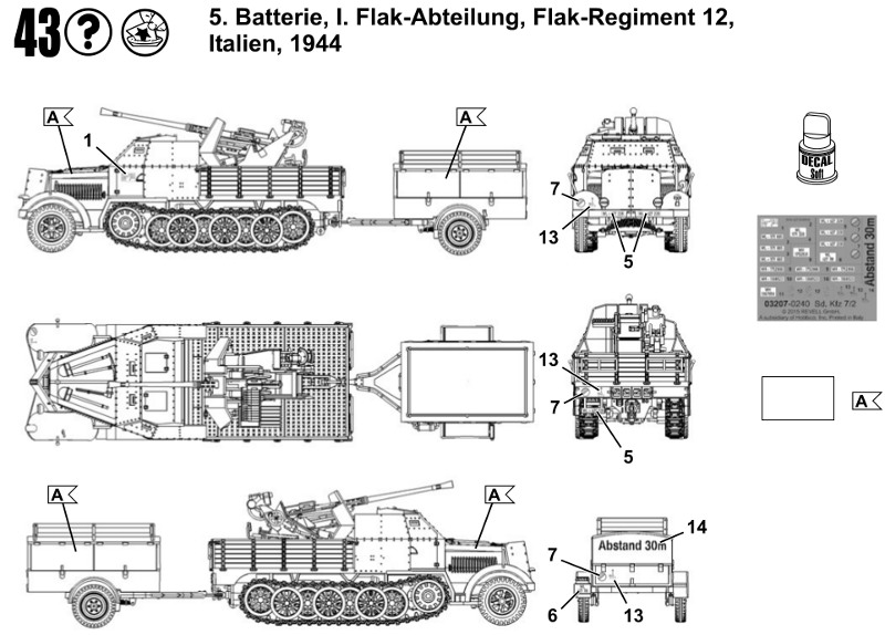 Revell - Sd. Kfz. 7/2