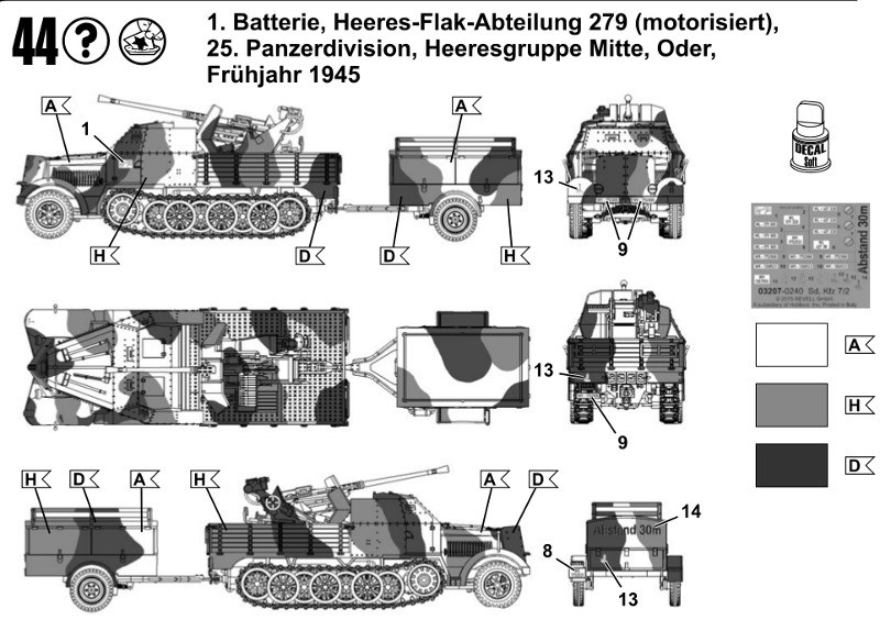 Revell - Sd. Kfz. 7/2