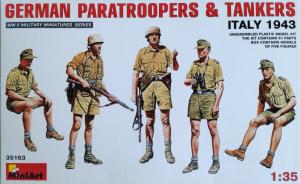 German Paratroopers & Tankers Italy 1943