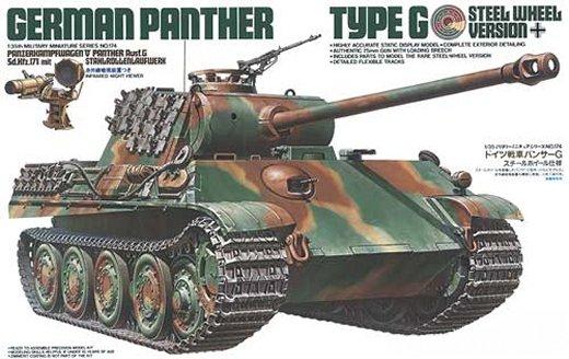 Tamiya - Panther Ausf. G, Sd.Kfz. 171 mit Stahlrollenlaufwerk