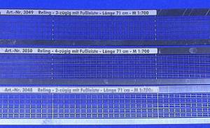 Relings für Schiffe in 1:700