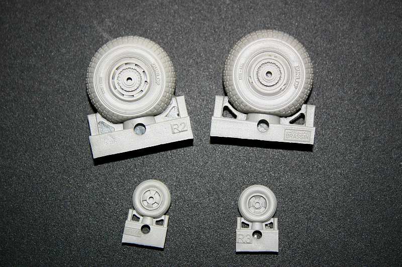 Eduard Brassin - Shackleton AEW.2 wheels 