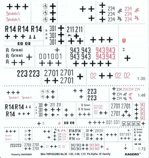 Kagero - Pz.Kpfw.III family