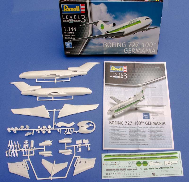 Revell - Boeing 727-100 Germania