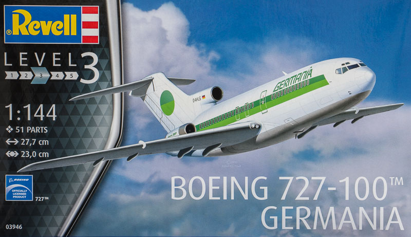 Revell - Boeing 727-100 Germania