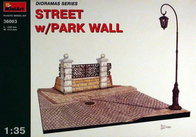 MiniArt - Street with Park Wall