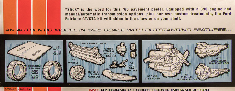 AMT - 1966 Ford Fairlane GT /GTA Hardtop