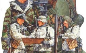 : German Soldiers at Field Briefing