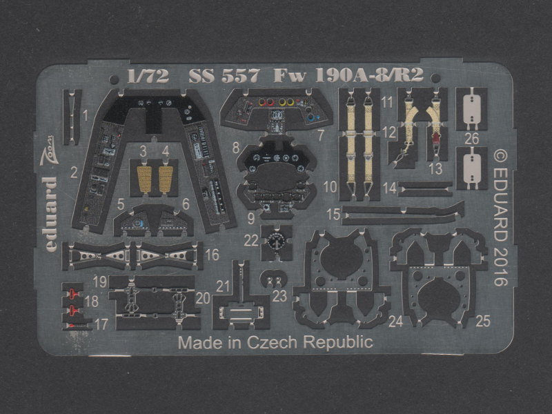 Eduard Ätzteile - Fw 190A-8/R2 Weekend Zoom