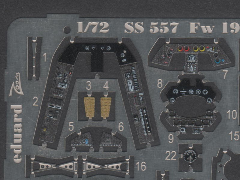 Eduard Ätzteile - Fw 190A-8/R2 Weekend Zoom