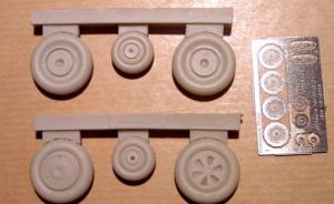 Bausatz: MiG-21 PFM/MF/bis, wheel set