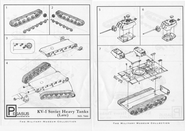 Pegasus Hobbies - KV-1 Soviet Heavy Tank (M1942)