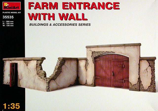 MiniArt - Farm Entrance with Wall