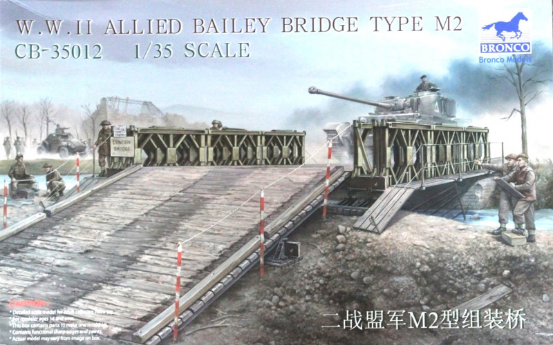 Bronco Models - W.W. II Allied Bailey Bridge Type M2