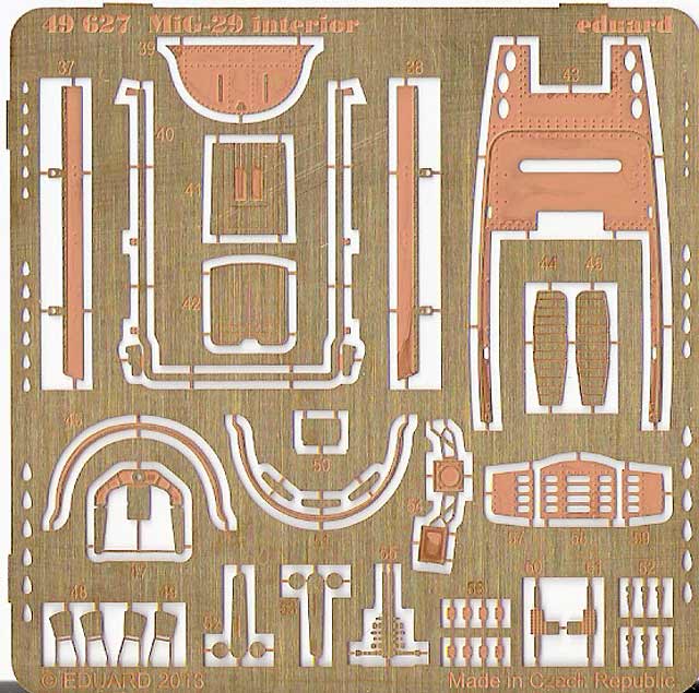 Eduard Ätzteile - MiG-29 interior S.A.