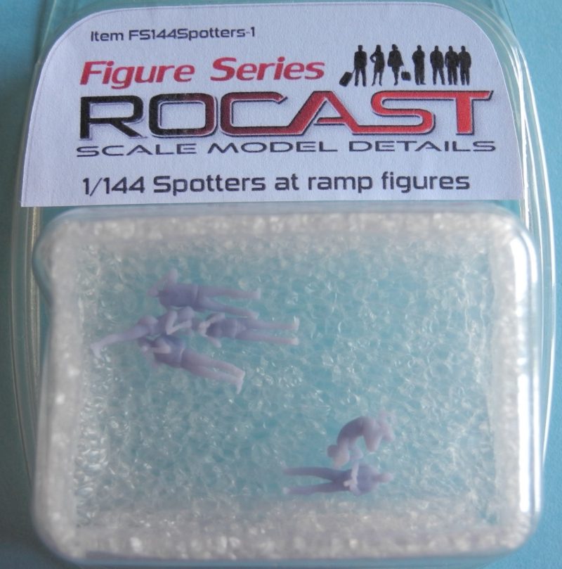 Rocast Scale Model Details - Spotters at ramp