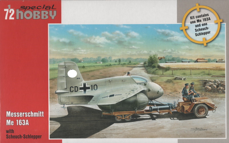 Special Hobby - Messerschmitt Me 163A with Scheuch-Schlepper
