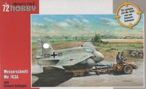 Messerschmitt Me 163A with Scheuch-Schlepper