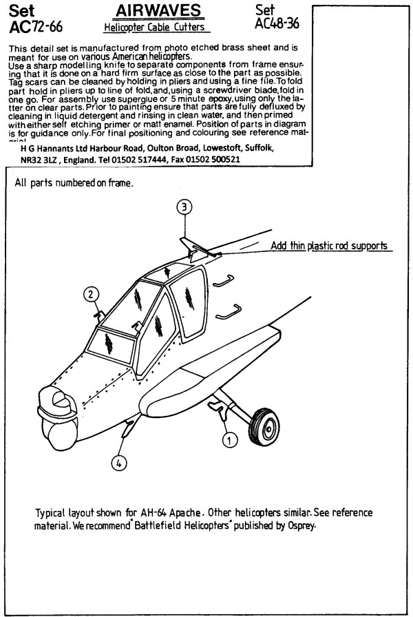 Airwaves - Helicopter Cable Cutters