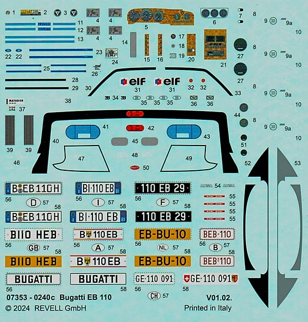 Revell - Bugatti EB110