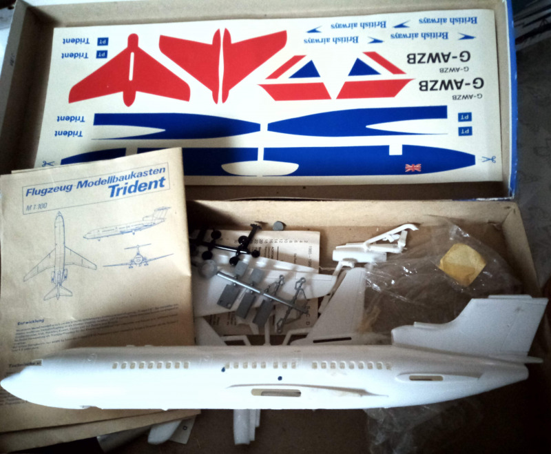 VEB Plasticart - Hawker Siddeley Trident 2E