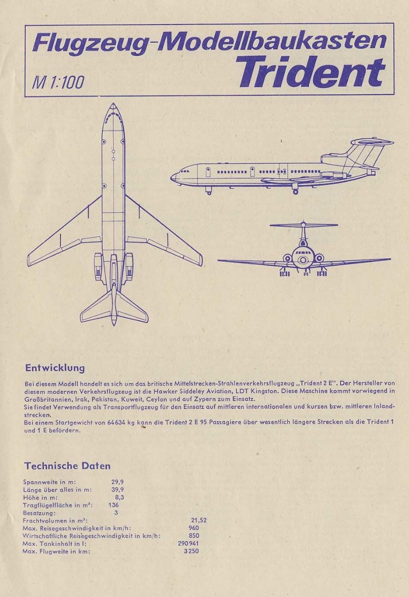 Hawker Siddeley Trident 2E