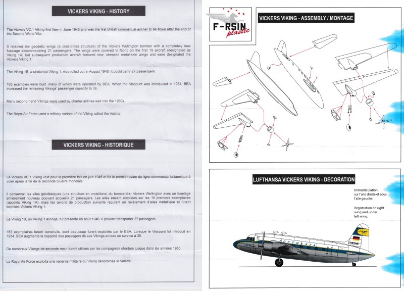 F-RSIN - Vickers Viking I B Lufthansa