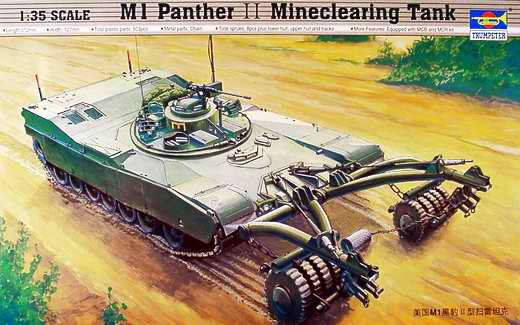 Trumpeter - M1 Panther II (Mine Detection And Clearing Vehicle)
