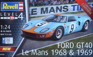 Ford GT40 Le Mans 1968 & 1969